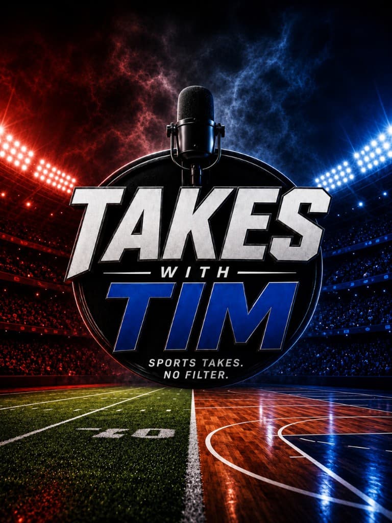 Takes with Tim brand artwork